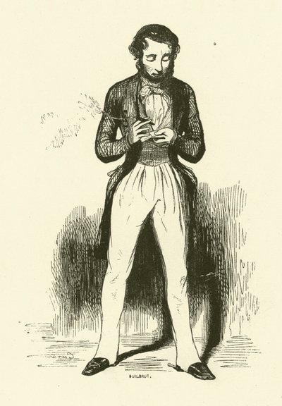 Le courtier en bourse - Paul after Gavarni